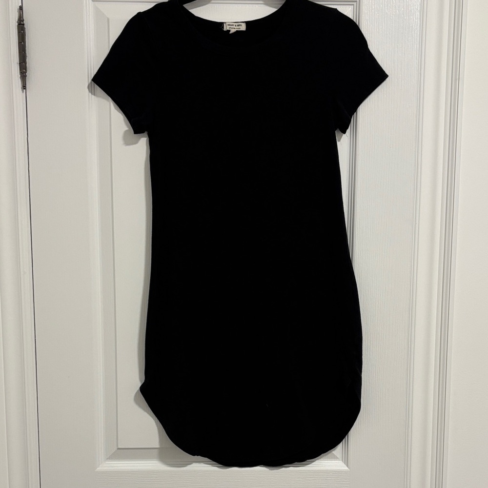 Heart Hips Black Dress